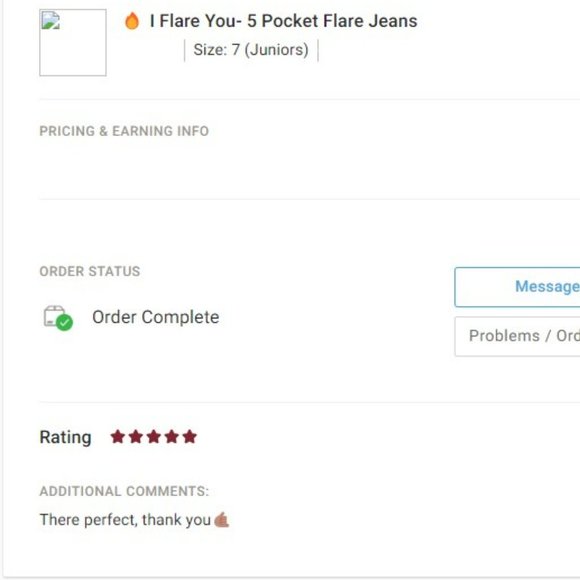 Flare leg Frayed hem Bell Bottom High waisted stretch denim Jeans 5 pocket soft - Picture 8 of 12